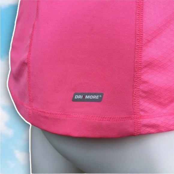 ❤️ DANSKIN NOW Criss Cross Racerback Workout Tank Top Neon Exercise Fitness Gym - Picture 5 of 9